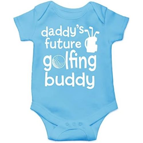 CBTwear Daddy’s Future Golfing Buddy Baby Bodysuit Adorable Boy Romper Clothing Cute Newborn Clothes