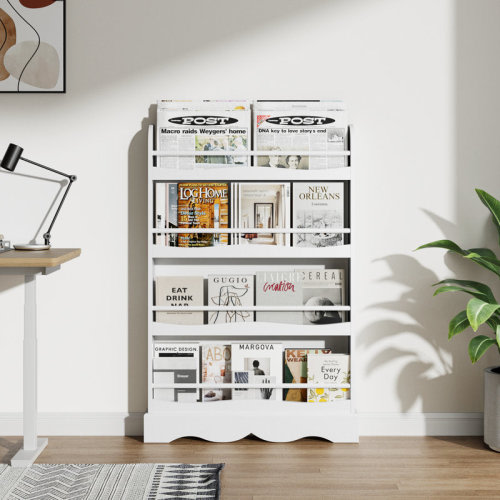 Harriet Bee 46.5" H X 31.5" W Kids' Bookcase & Reviews | Wayfair