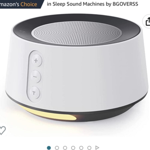 Amazon.com: White Noise Machine, 14 Soothing Sounds and Warm Night Light for Sleeping, 5 Timers and Memory Feature Plug in Sound Machine for Baby, Adults,White : Health & Household
