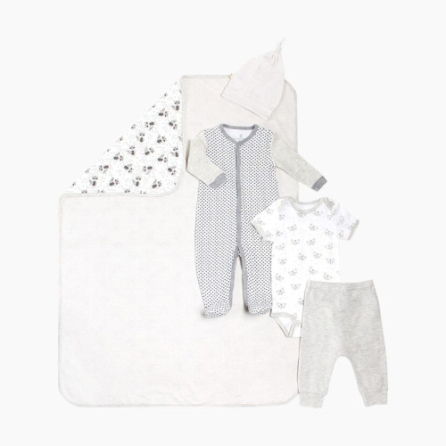 Snugabye Take Me Home 5-Piece Set - Grey, 6M