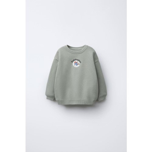 PADDINGTON ™ PRINT SWEATSHIRT - Mid-green | ZARA United States