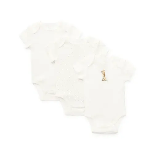 Giraffe 3-Pack Bodysuits