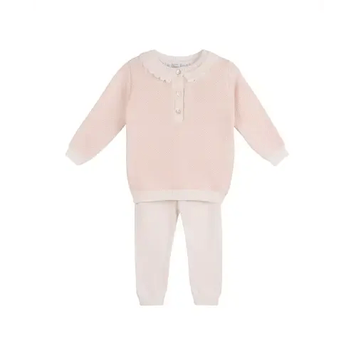 6M Girls' Chevron Knit Set - Baby, Little Kid