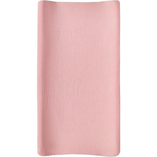Muslin Changing Pad Cover,Ultra Soft Breathable Diaper Changing Table Cover for Baby Boys Girls,Neutral Fitted Changing Pad Sheets