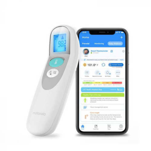 Care+ Non-Contact Smart Forehead & Liquid Thermometer | Snuggle Bugz | Canada's Baby Store