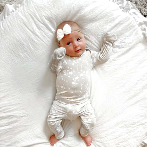Convertible Pajama - Magnolia - 6-9M