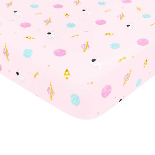 Crib Sheet in Sakura Space