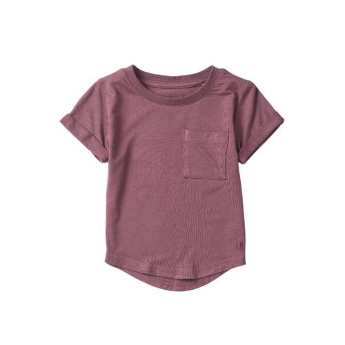 Bamboo Pocket Tee - Huckleberry