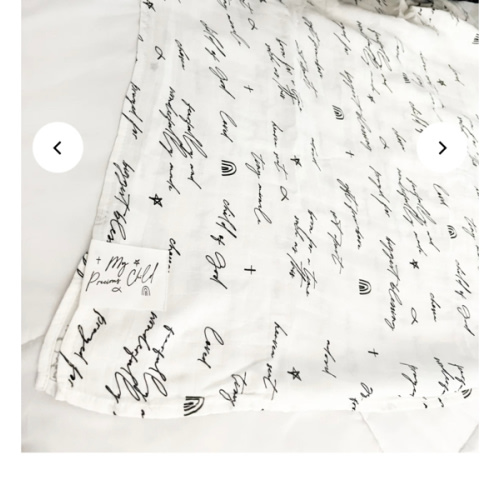 God's Words Swaddle Blanket – OUR HOUSE ABOVE