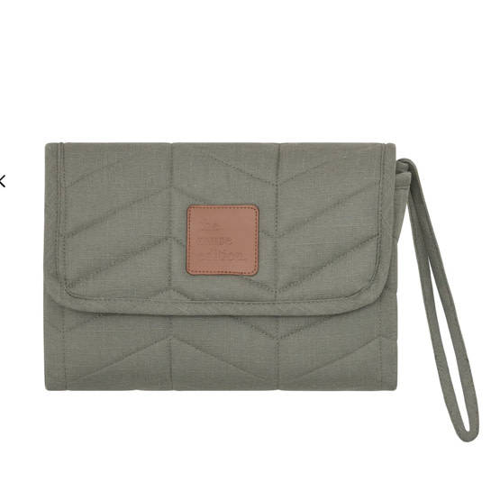 Sage Linen Change Mat
