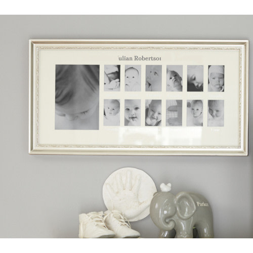 Silver Leaf First Year Frame (11.5" x 22")