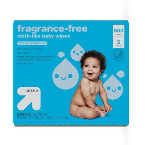 up & up™ Baby Wipes - Unscented - 500 ct