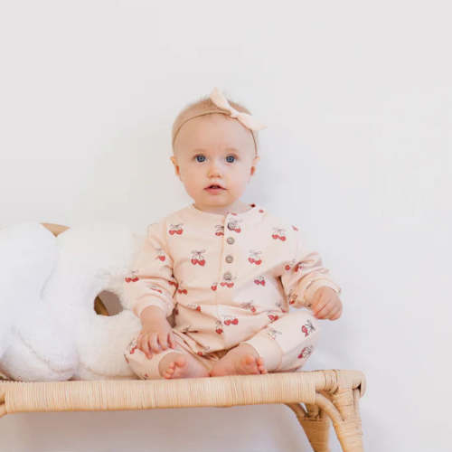 Quincy Mae Relaxed Fleece Jumpsuit Mon Amour