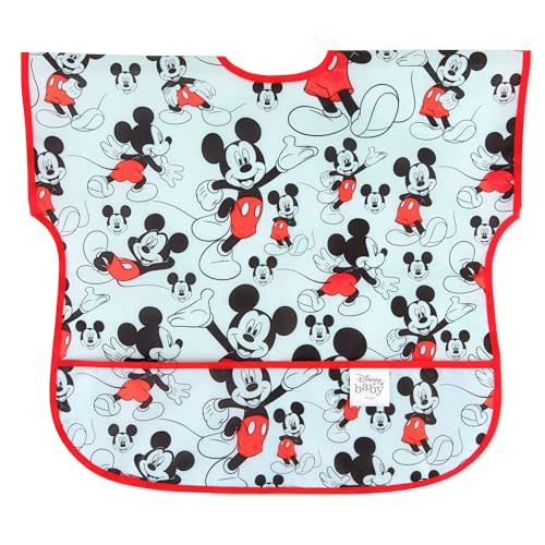 Bumkins Bibs - Toddler Bibs, Waterproof, Large for 1-3 Years, Short Sleeve