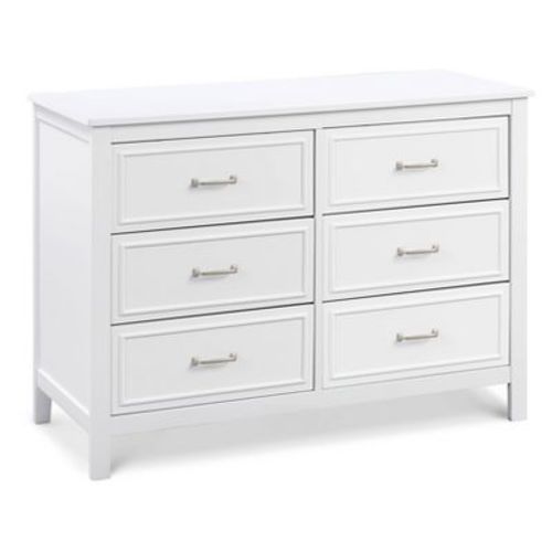 Davinci Charlie 6-drawer Double Dresser - White