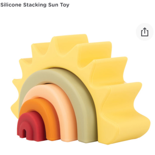 Silicone Stacking Sun Toy
