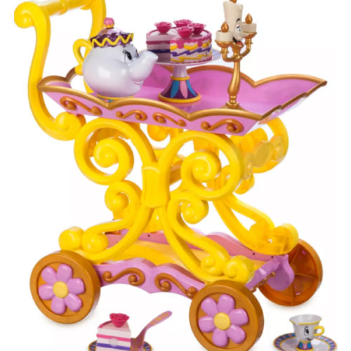 Belle ''Be Our Guest'' Singing Tea Cart Play Set – Beauty and the Beast | Disney Store
