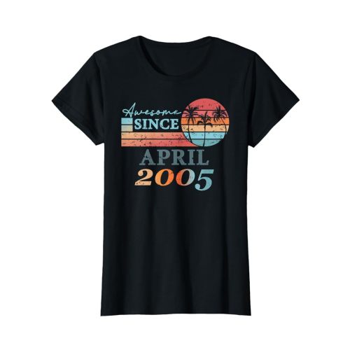 Vintage birthday born in April 2005 T-Shirt