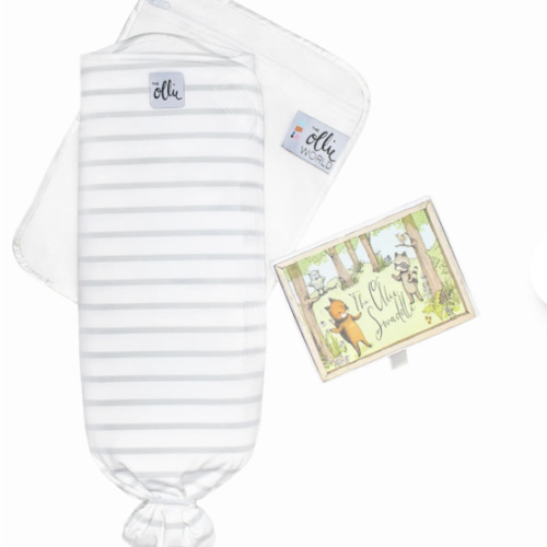 The Ollie® Swaddle | Award-Winning Baby Swaddle for Newborn Sleep | Baby Registry Favorite