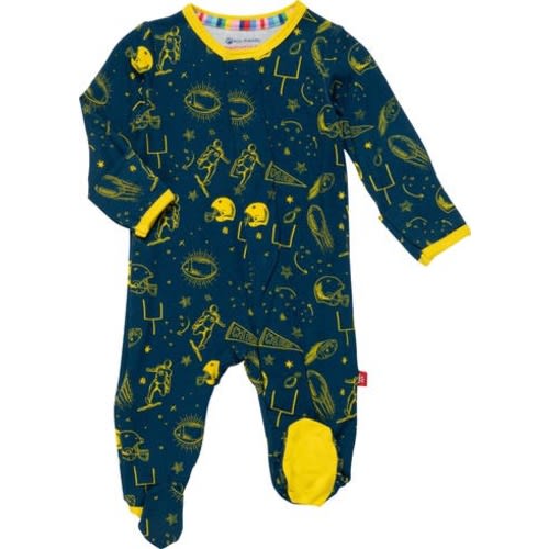 Magnetic Me Game Day Long Sleeve Magnetic Footie | Nordstromrack