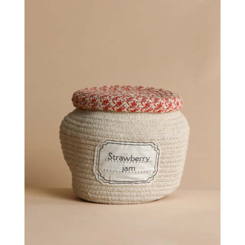 Strawberry Jam Jar Basket