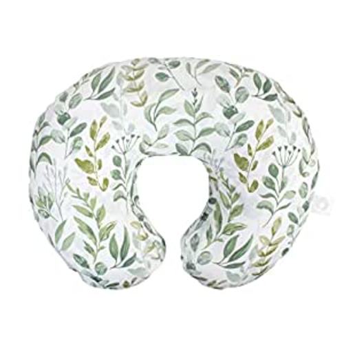 Amazon.com : Boppy Nursing Pillow Original Support, Green Foliage, Ergonomic Nursing Essentials for Bottle and Breastfeeding, Firm Fiber Fill, with Removable Nursing Pillow Cover, Machine Washable : Baby