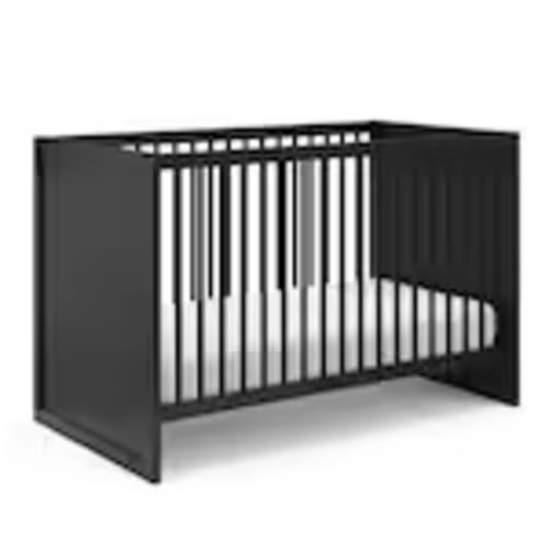 Storkcraft Calabasas 3-in-1 Convertible Crib - Black | The Home Depot Canada
