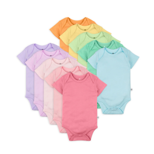 10-Pack Organic Cotton Short Sleeve Bodysuits | Honest Baby Clothing