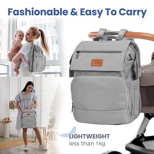 PILLANI Baby Diaper Bag Backpack Large Bag for Boys & Girls