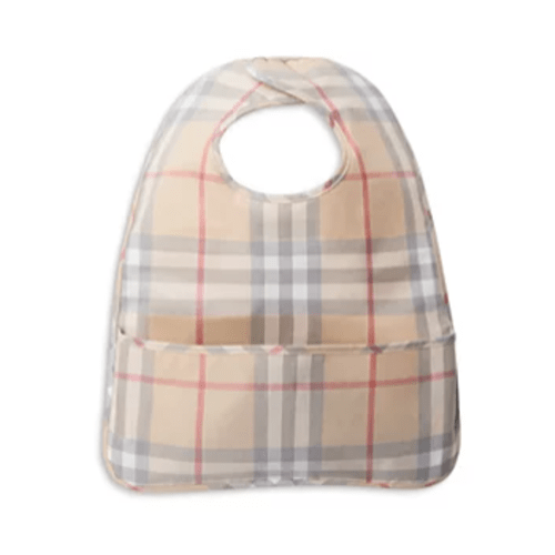 Burberry Check Poplin Bib