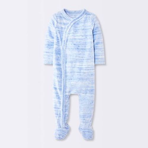 Baby Boys' Blue Velour Sleep N' Play - Cloud Island™ Blue Newborn