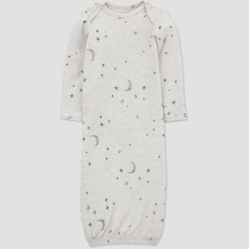 Carter's Just One You® Baby Celestial NightGown - Gray, Size: 3M