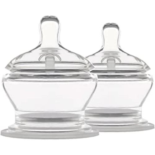 PopYum Stage 1 Slow Flow Nipples, 2-Pack