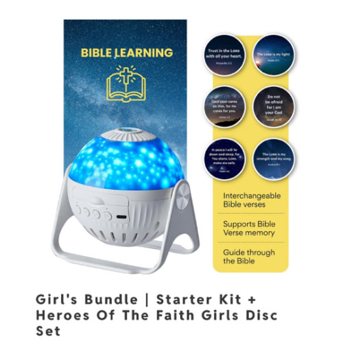 GloriLight - Girl Bundle (starter kit & heroes of faith)