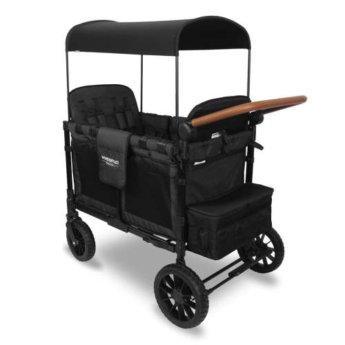 WonderFold W4 Luxe Quad Stroller Wagon | Baby Carriage