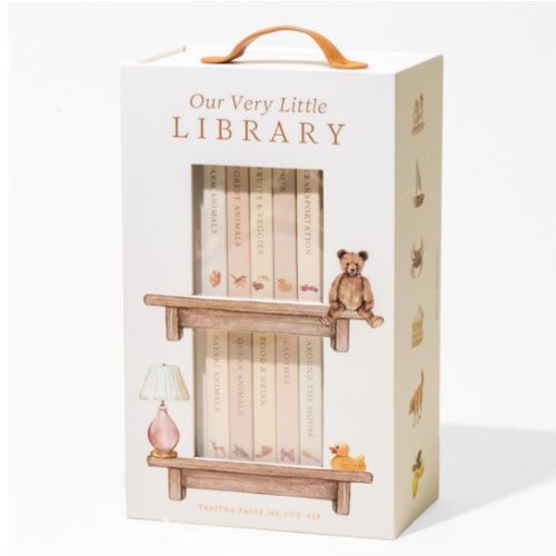 Our Very Little Library Board Book Set: A Foundational Language Vocabulary Board Book Set for Babies (Tabitha Paige Children's Book Series)