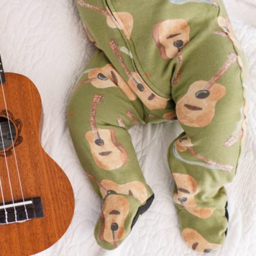 Acoustic Guitar Organic Baby Sleep & Play