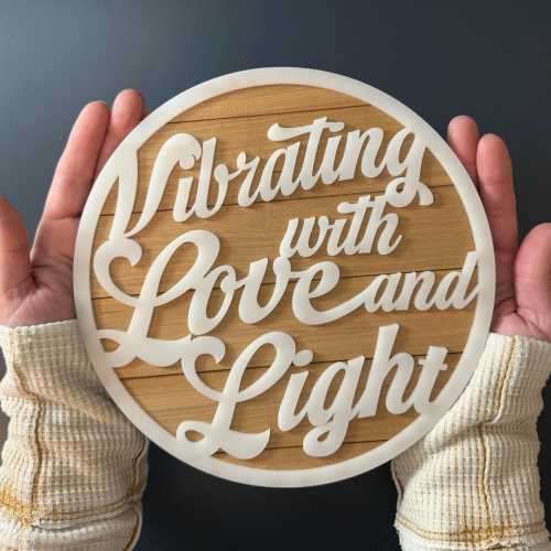 Phish Wall Art - Vibrating with Love and Light