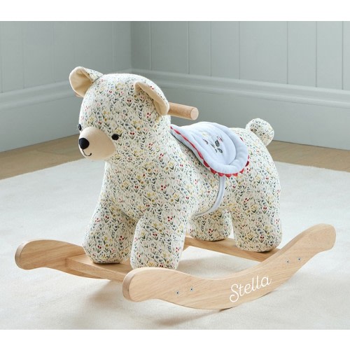 Riley Sheehey Bear Plush Nursery Rocker