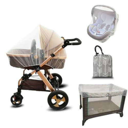 DODO NICI Mosquito Net for Stroller, White, 1 Piece