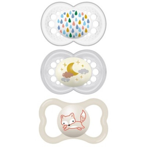 Mam 3pk Pacifier Variety Pack 16+ Months - Neutral