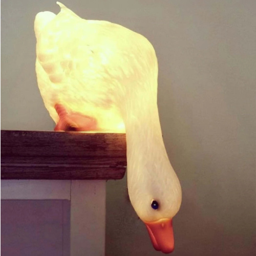 Duck Looking Down Lamp | Glowing Duck Lamp | ban.do