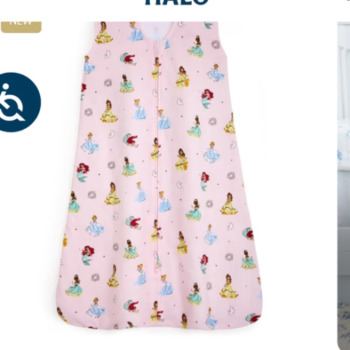 Disney™ 100% Cotton Wearable Blanket TOG 0.5