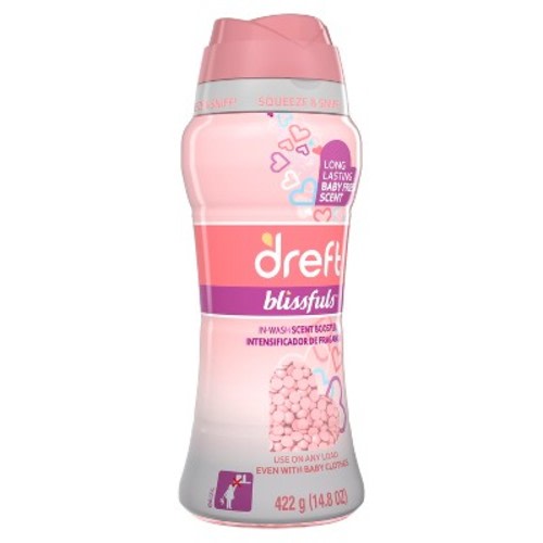 Dreft Blissfuls In-Wash Baby Fresh Scented Booster Beads - 14.8oz