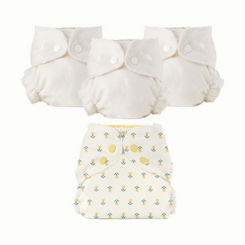 Organic Cloth Diaper Bundle Starter – Esembly