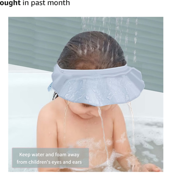 KOMIDK Baby Kids Shower Cap Shampoo Bath Bathing Hat