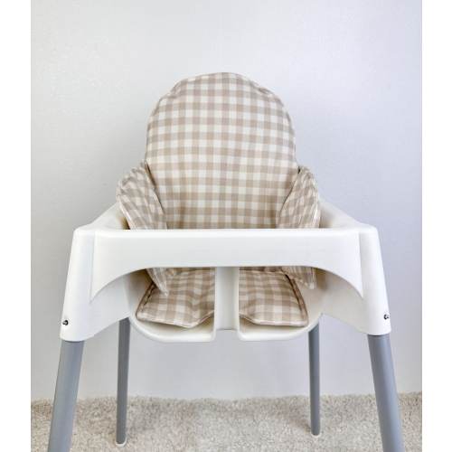 IKEA high chair accessories, IKEA ANTILOP Cushion, Ikea Antilop Storage Pocket, Washable Liner for Ikea Feeding Highchair, Wooden Footrest