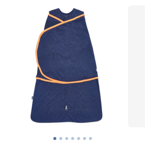 Navy Temperature Regulating Baby Swaddle - Newborn | HALO