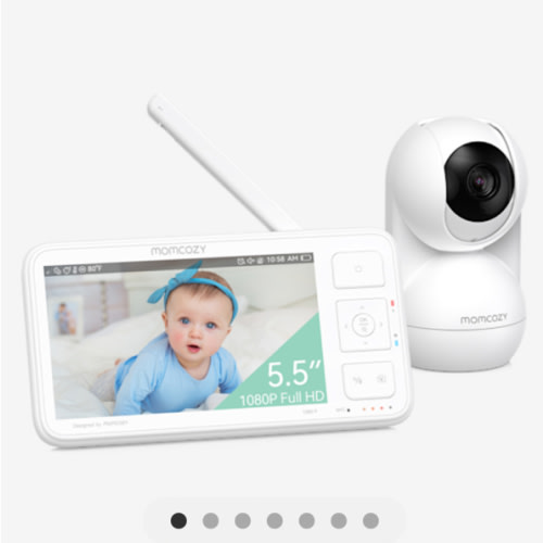 Momcozy 5.5'' Full HD Video Baby Monitor 1080P No WiFi-BM03