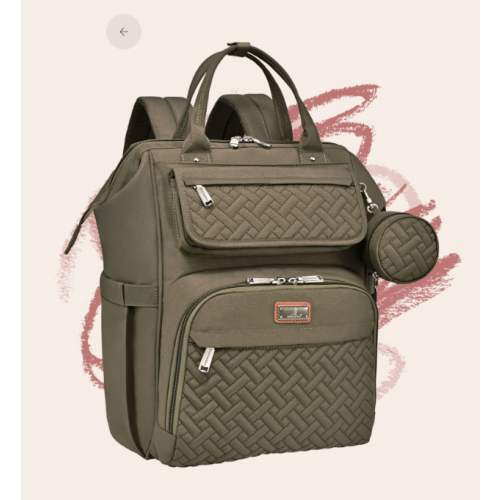 Wide Top Diaper Bag